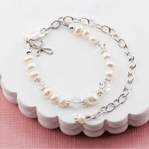 Cherished Moments “Baptism to Bride" Sterling Silver Baptism Bracelet